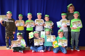 Dzieci z klasy 0 witają Wiosnę