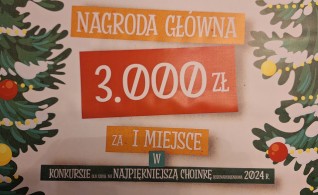 m choinka nagroda
