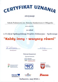 m kazdy inny wszyscy rowni